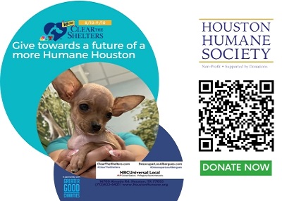 Houston Humane Society | Clear the Shelters Fund