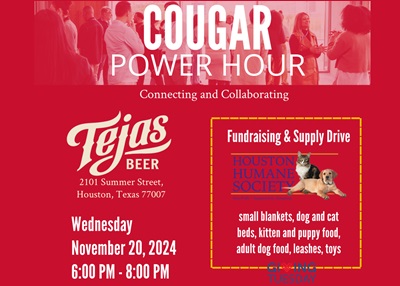 Houston Humane Society | Cougar Power Hour