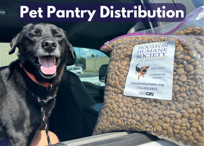 Houston Humane Society | Pet Pantry in partnership with Council Member Pollard