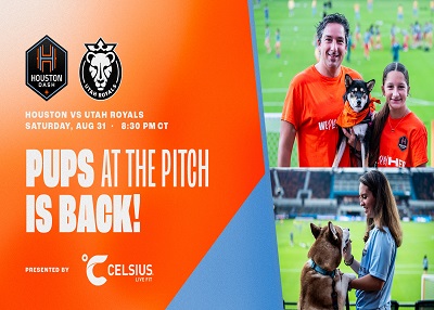 Houston Humane Society | Houston Dash - Pups at the Pitch