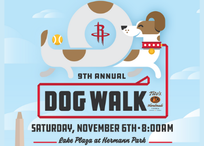 Houston Humane Society | Houston Rocket's 9th Annual Dog Walk 